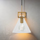 Modern Pendant Light Gold Metal Clear Glass 245mm E27 60W Modern Pendant Light Gold Metal Clear Glass 245mm E27 60W